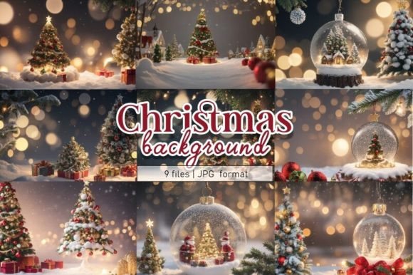 Christmas Background Scene