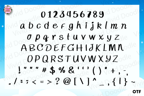 Cloudy Shadow Font - Preview 1