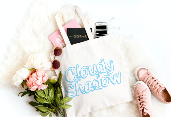 Cloudy Shadow Font - Preview 3