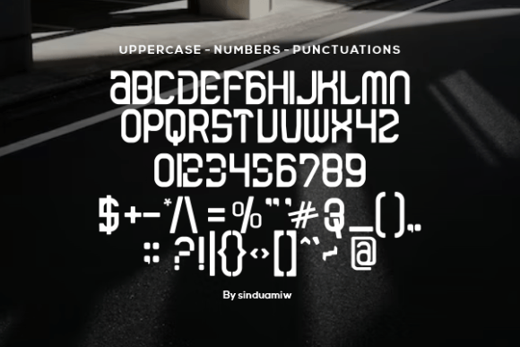 Dezamora Font - Preview 1