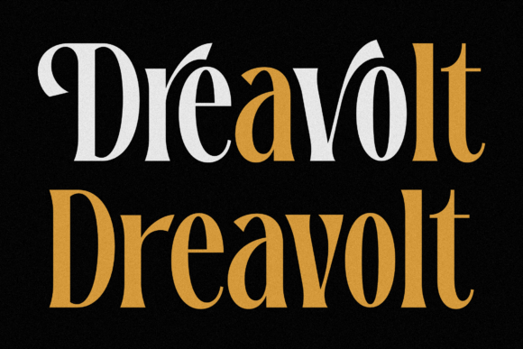 Dreavolt Font - Preview 5