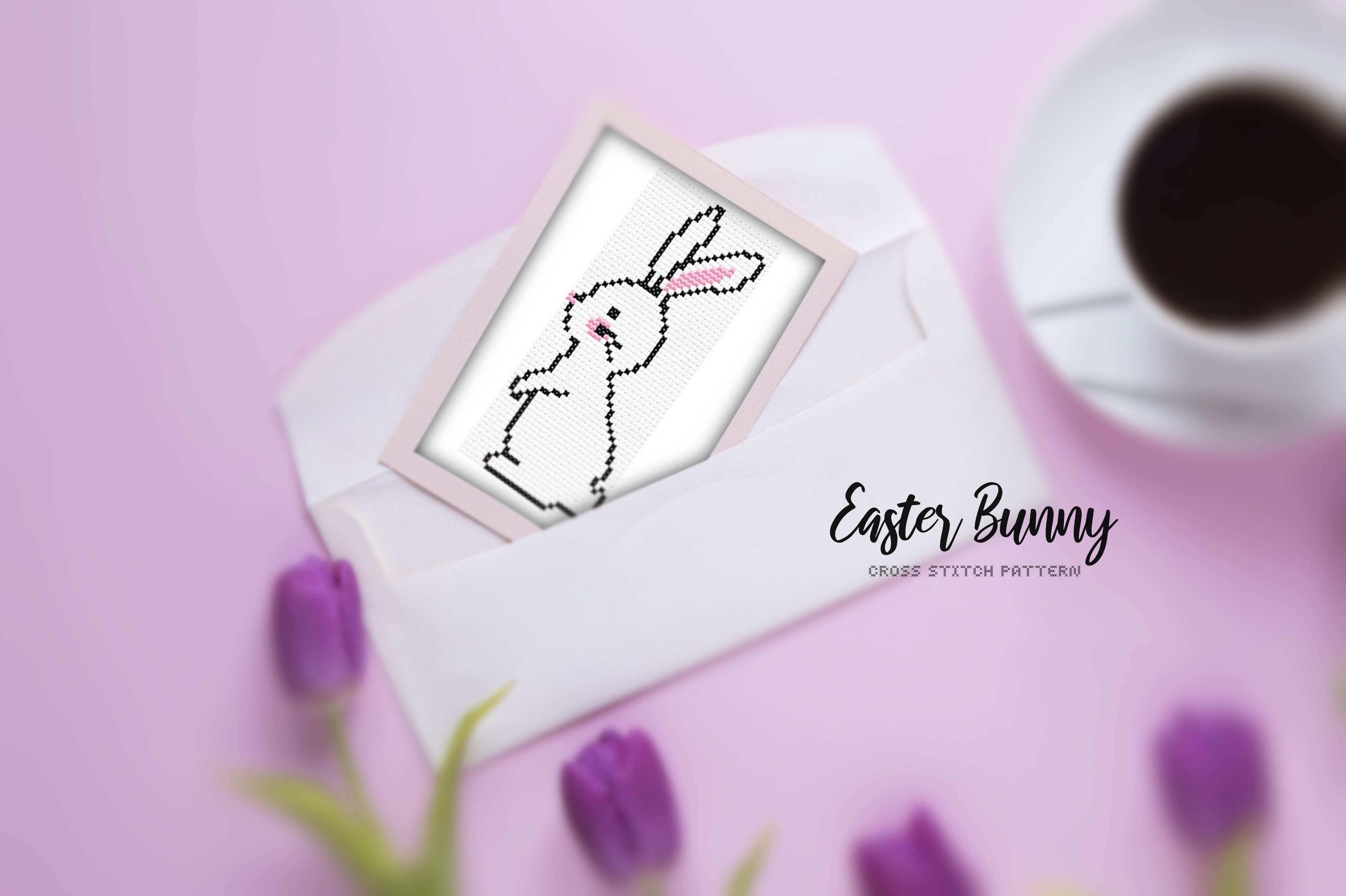 Easter Bunny. Cross Stitch Pattern 4