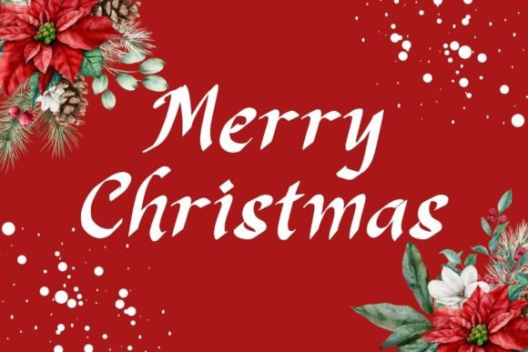 Kimberly Christmas Font - Preview 3