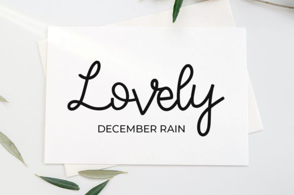 Lonely Girl Font PNG with transparent background - Preview 1