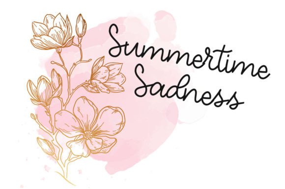 Lonely Girl Font PNG with transparent background - Preview 4