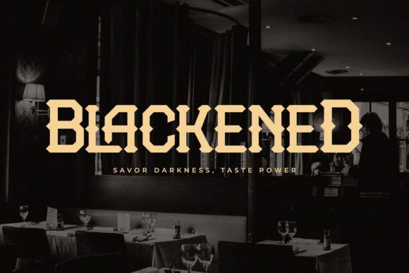 Morthan Blacks Font PNG with transparent background - Preview 6