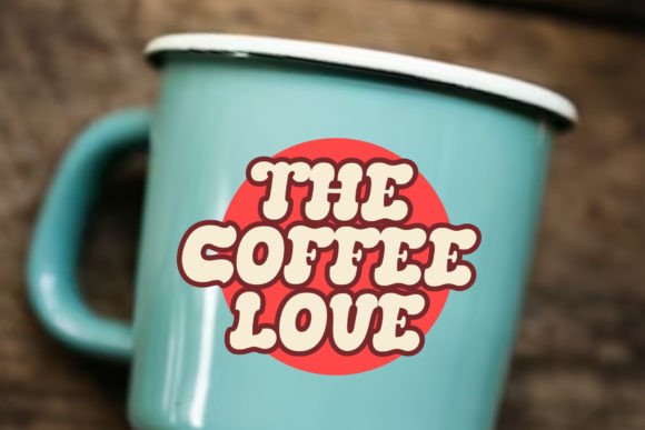 Retro Lover Font PNG with transparent background - Preview 6