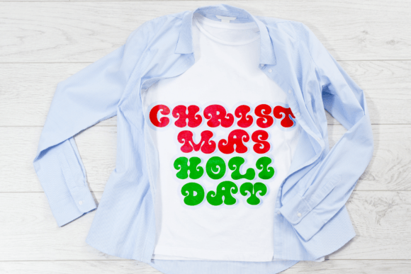 Christmas Holiday Font - Preview 1