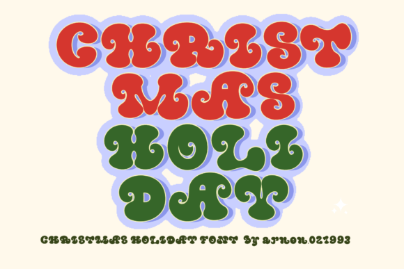Christmas Holiday Font - Preview 2