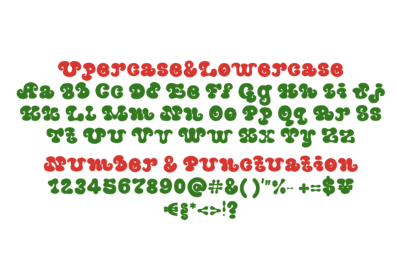 Christmas Holiday Font - Preview 3