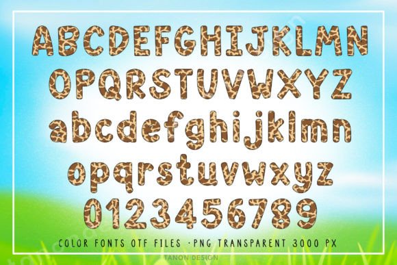 Cute Animal Font - Preview 2