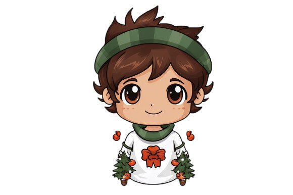 Elf Christmas Digital Clipart for Kids