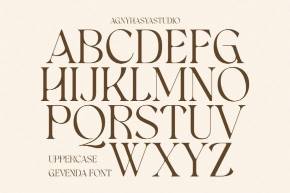 Gevenda Font - Preview 3