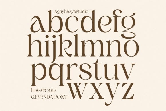 Gevenda Font - Preview 4