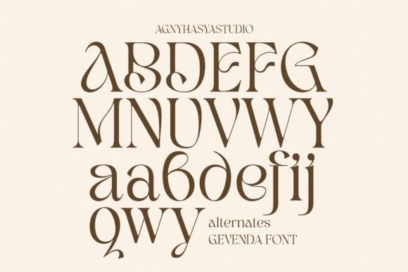 Gevenda Font - Preview 5