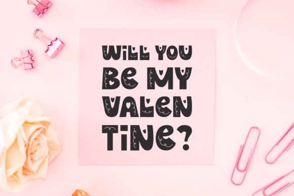 Lovers Forever Font PNG with transparent background - Preview 5