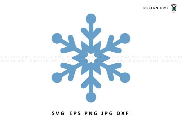 Snowflake SVG Clipart