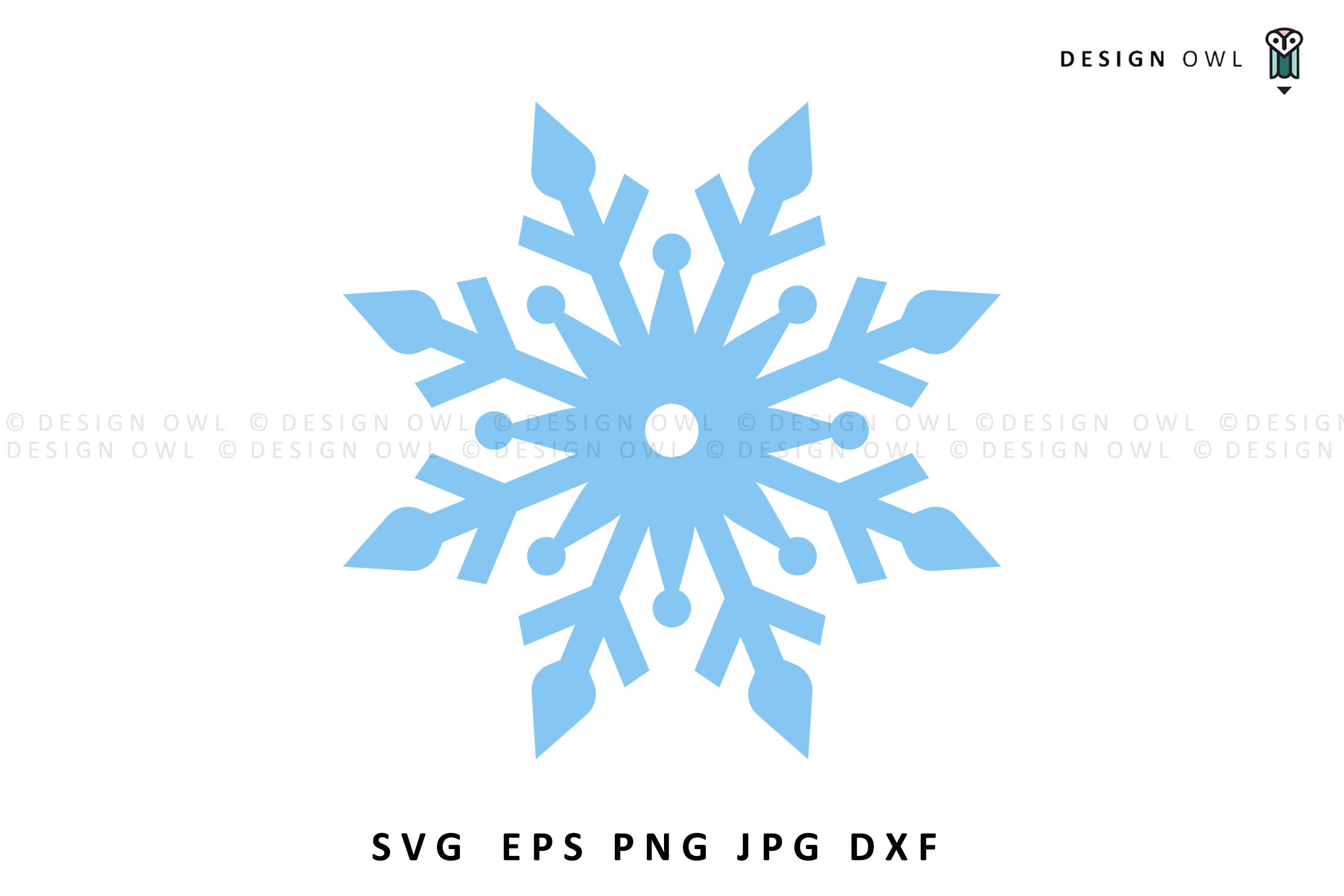 Snowflake SVG Clipart