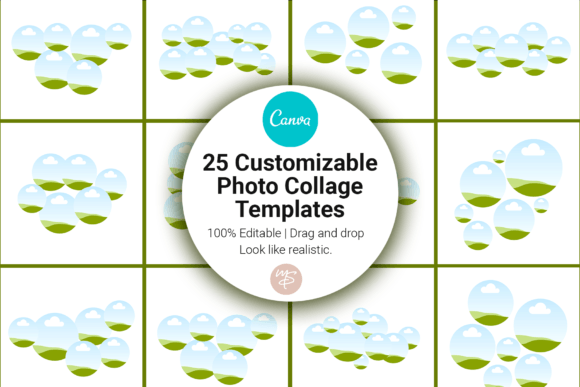 Photo Collage, Grid Photo Collage, Mosai