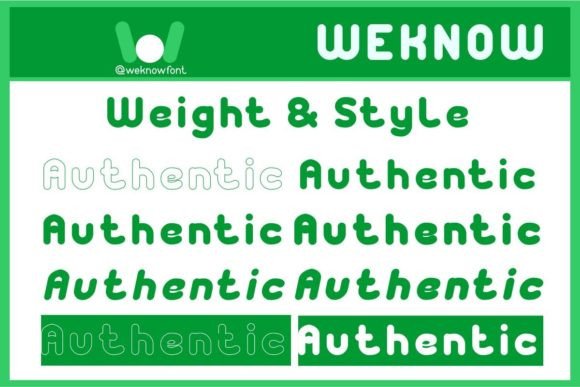 Authentic Font - Preview 6
