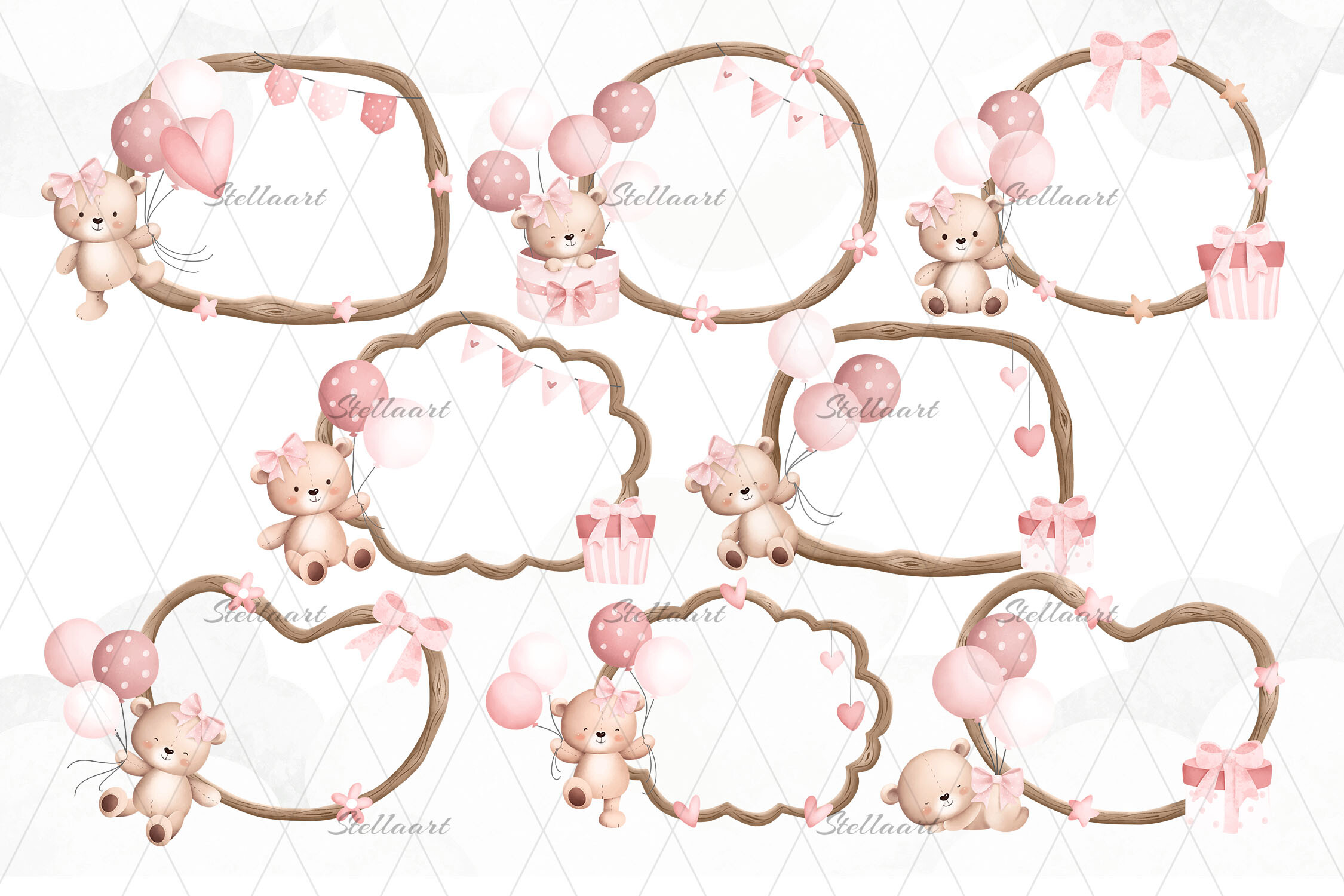 Baby Teddy Bears and Balloons - photo 6