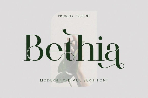 Bethia Serif Font By Idea Studio