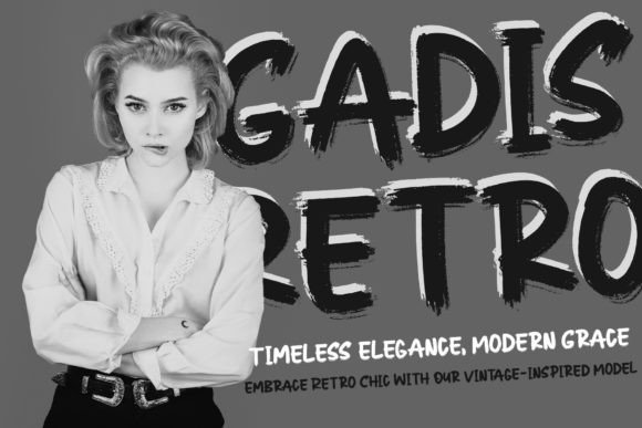 Blacker Strokes Font - Preview 1