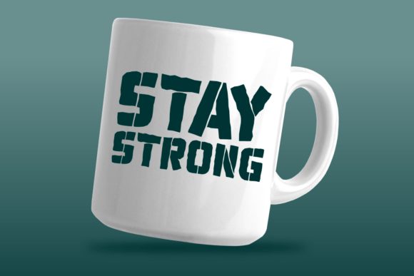 Boldy Stencil Font - Preview 4
