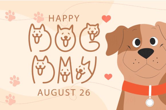Dog Head Font - Preview 3