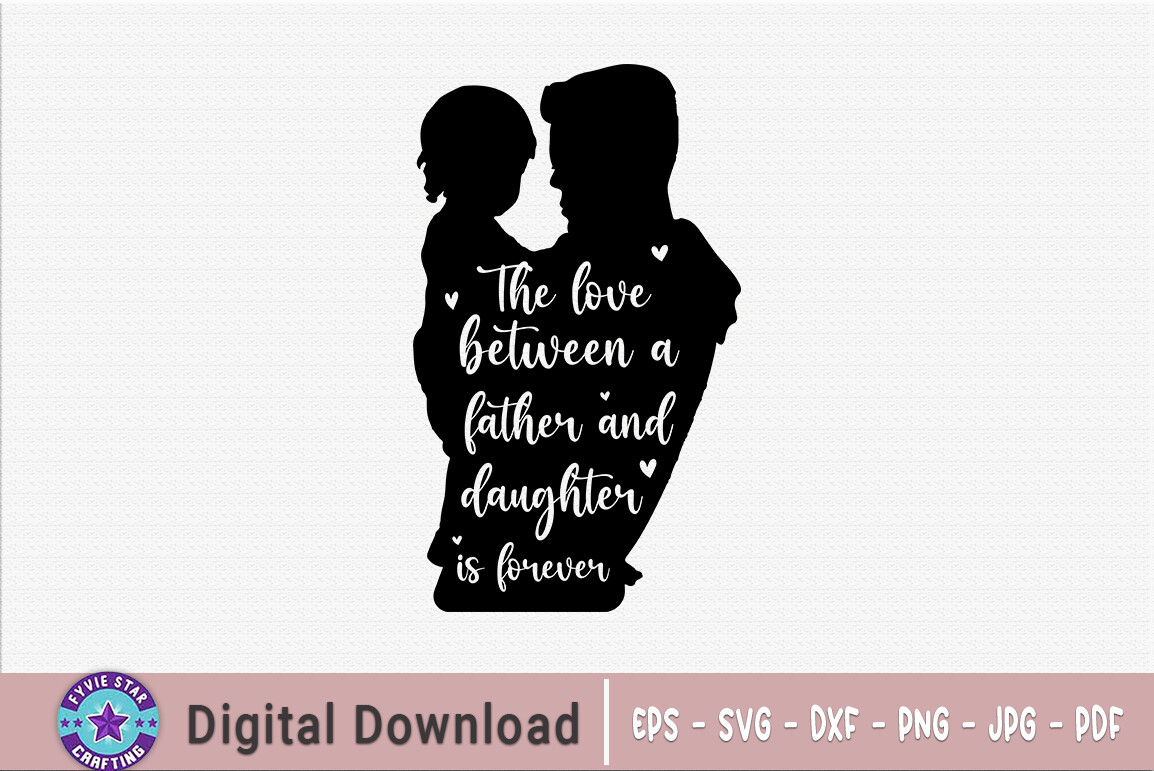 Father Daughter SVG Dad SVG