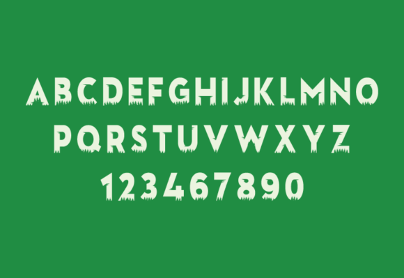 Forest Tree Font - Preview 2