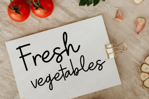 Garlic Bread Font - Preview 2