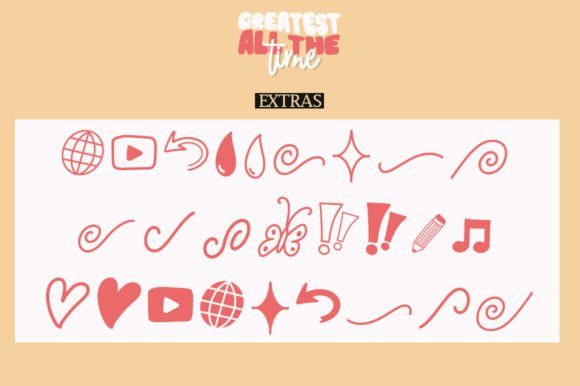 Greatest All the Time Font - Preview 6