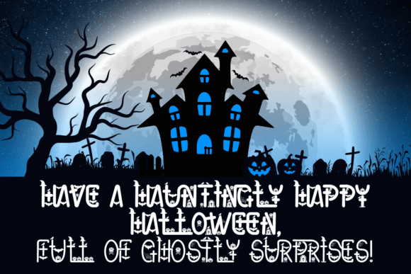 Halloween Decorative Font - Preview 4