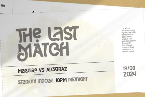 Kicaps Font - Preview 5
