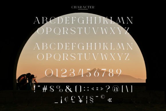 Kunica Font PNG with transparent background - Preview 6