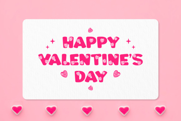 Love No War Font PNG with transparent background - Preview 1