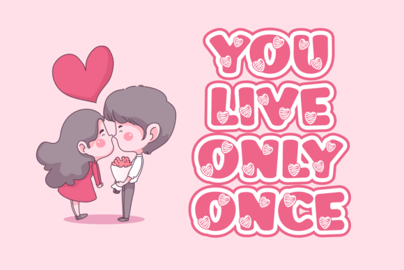 Love No War Font PNG with transparent background - Preview 2