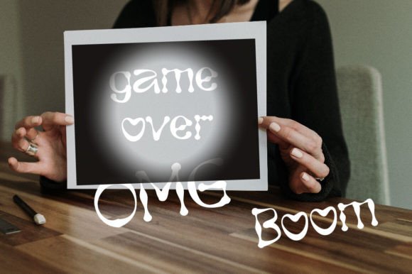 Maggots Font PNG with transparent background - Preview 5