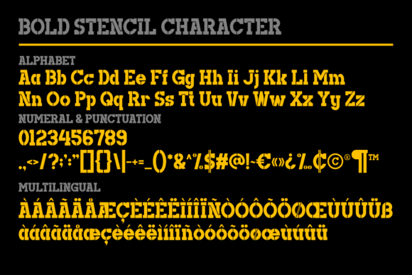 Nebah Font PNG with transparent background - Preview 4
