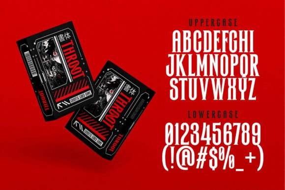 Power of Dragon Font PNG with transparent background - Preview 5