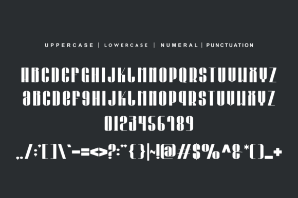 Rokexina Font PNG with transparent background - Preview 5