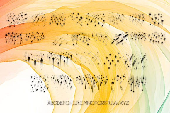 Amazing Shooting Stars Font - Preview 1