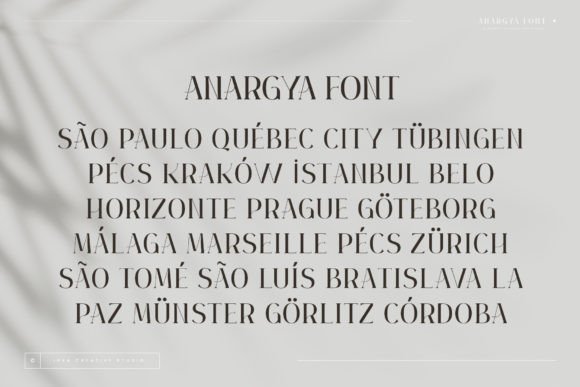 Anargya Font - Preview 6