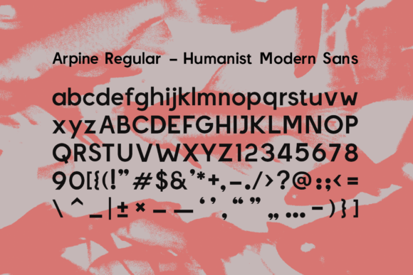Arpine Font - Preview 1