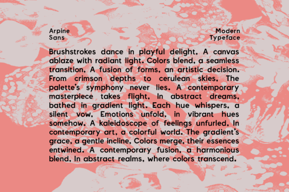 Arpine Font - Preview 5