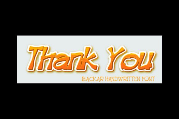 Backar Font - Preview 6