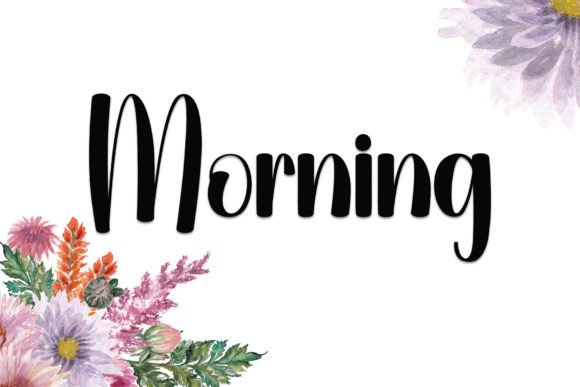 Breakfast Font - Preview 2