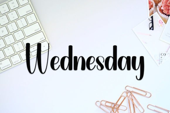 Breakfast Font - Preview 3