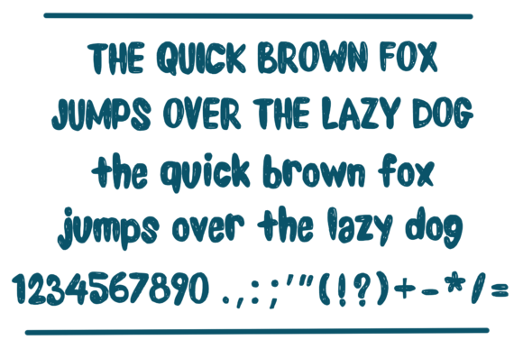 Brother Scribble Font - Preview 3